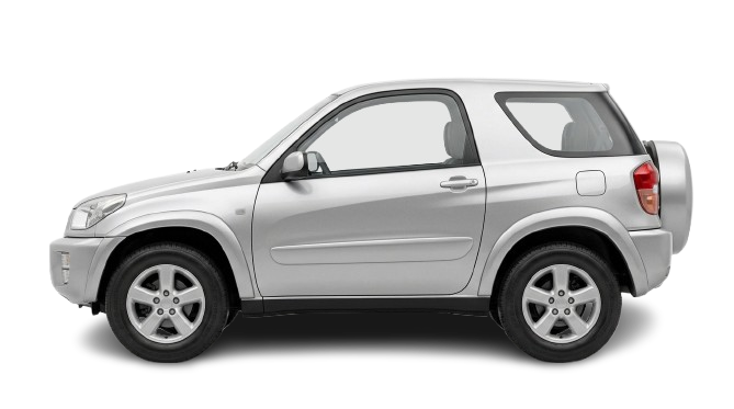 Toyota rav 4 2 door SUV for car hire in Zanzibar
