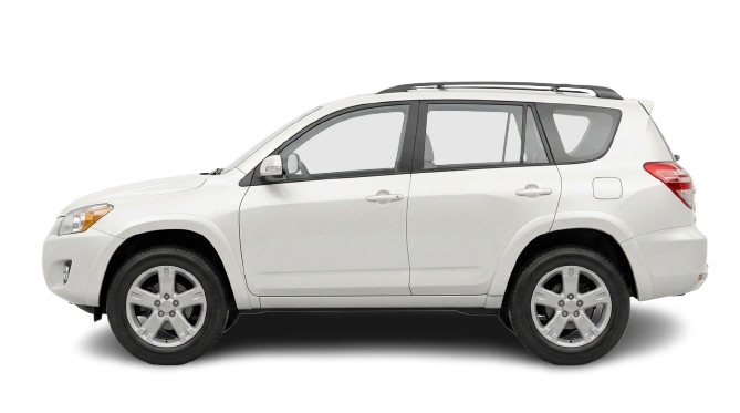 Toyota RAV4 2010 4 door SUV for car hire in Zanzibar